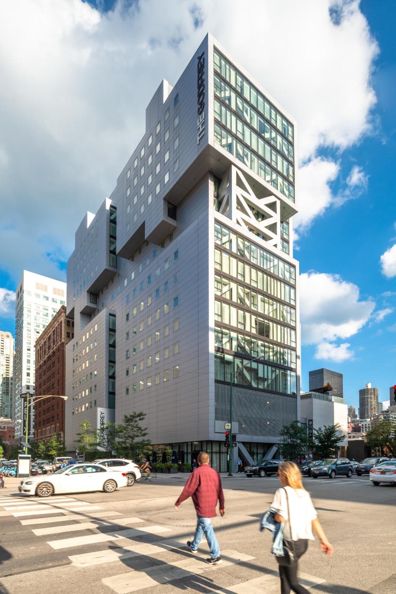 Godfrey Hotel Chicago Buitenkant foto