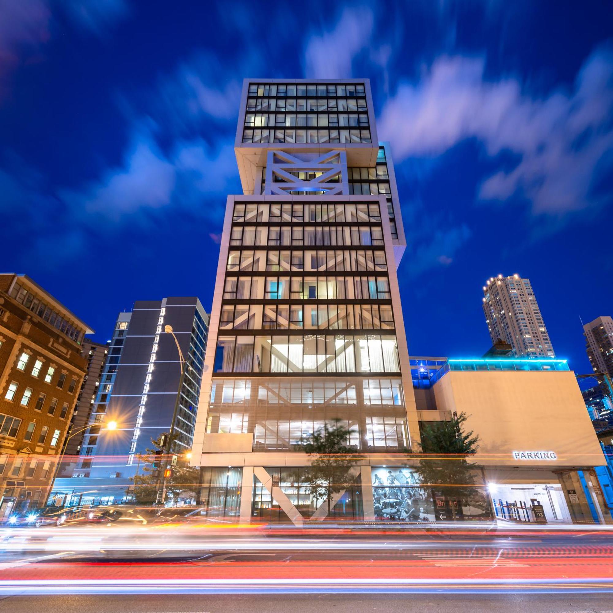Godfrey Hotel Chicago Buitenkant foto
