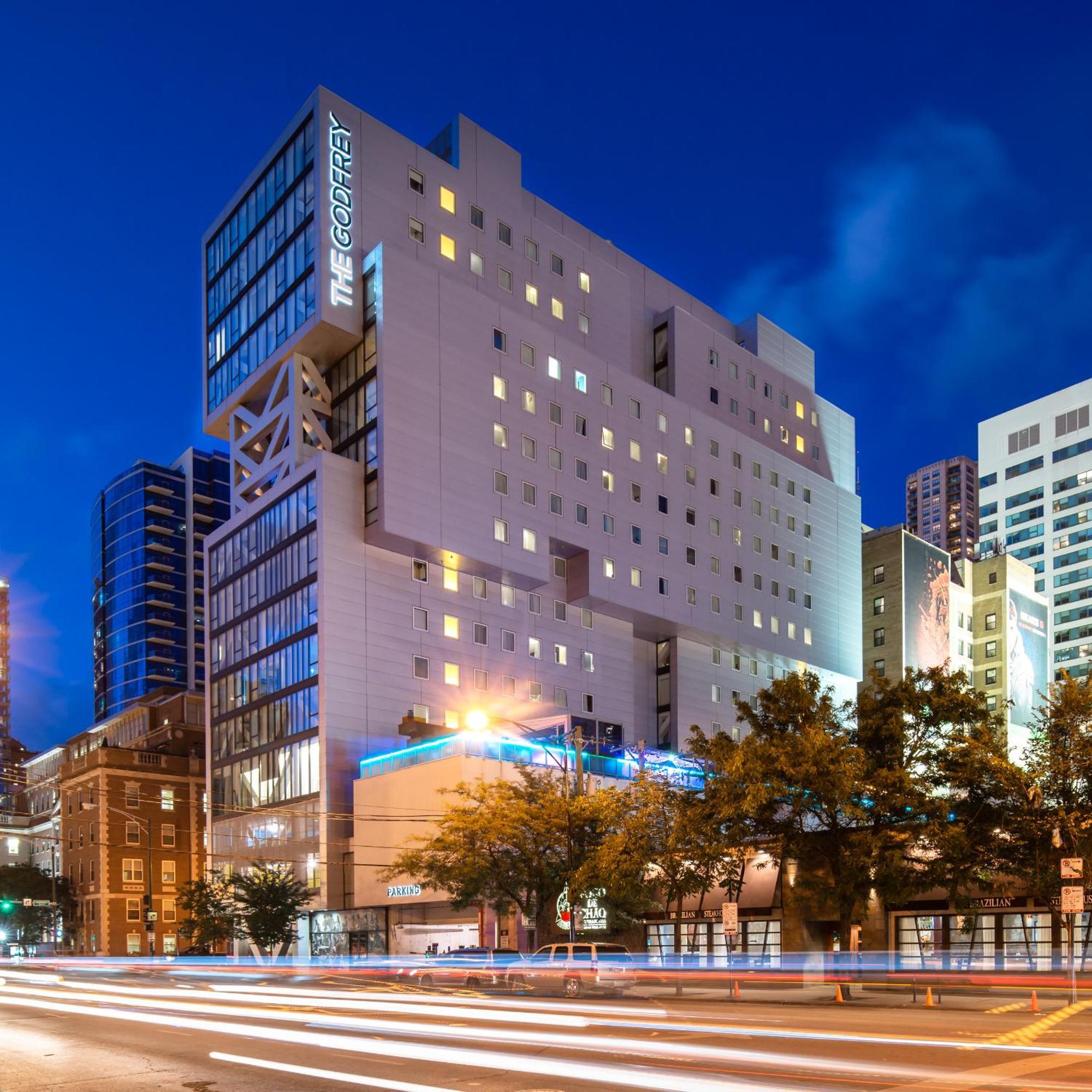 Godfrey Hotel Chicago Buitenkant foto