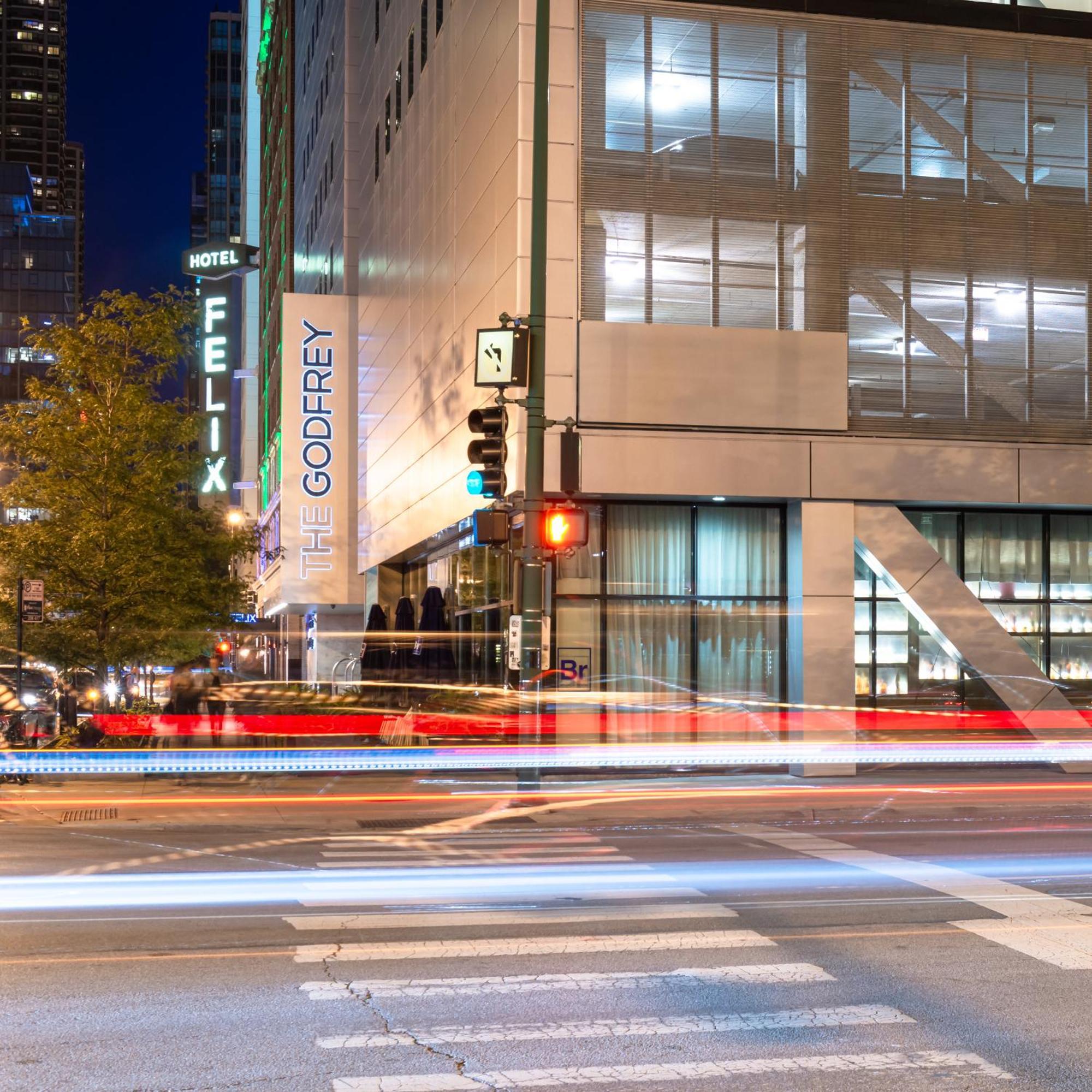 Godfrey Hotel Chicago Buitenkant foto